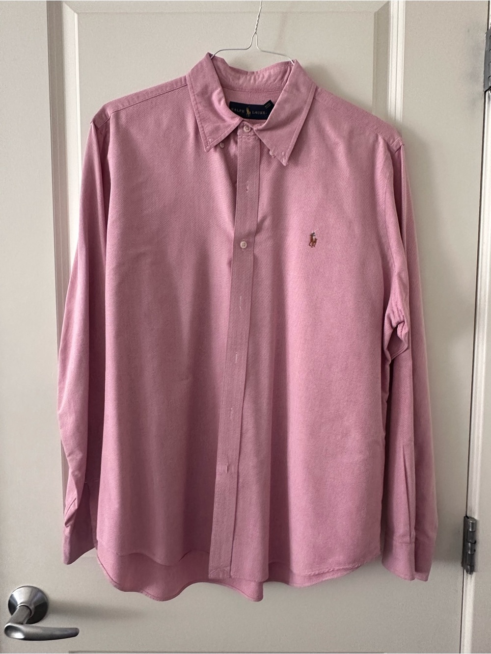 Ralph Lauren Men’s Light Red Oxford Shirt